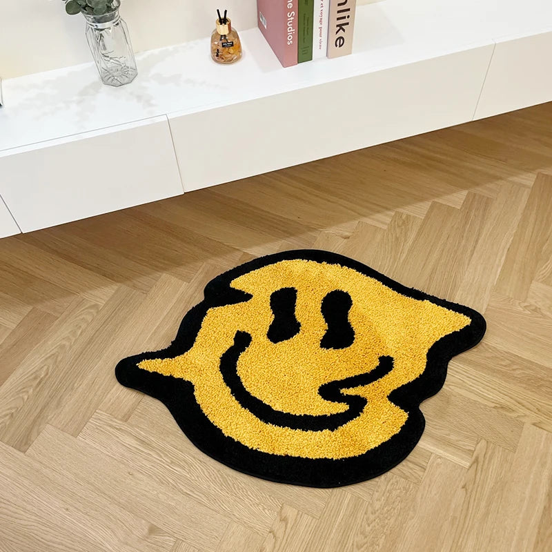 新品未開封 MIYOSHI RUG MOOON SMILEY FACE RUG 新品未開封 MIYOSHI