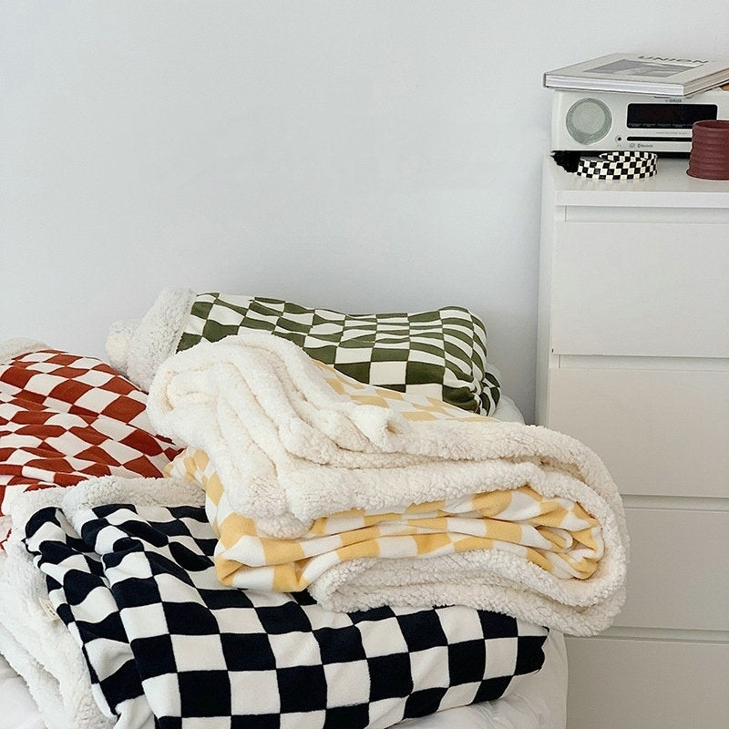 Checkerboard Throw Blanket CYL