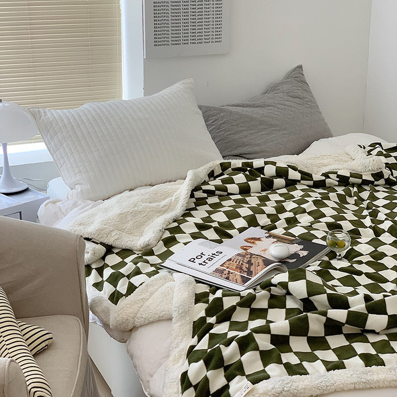 Checkerboard Throw Blanket – CYL